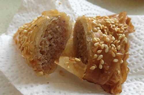 Briouates aux amandes et miel ftour ramadan - recette ramadan 2018.