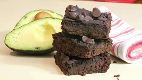 Brownie chocolat et avocat au thermomix - recette thermomix.