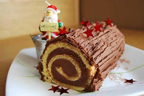 Bûche de Noël facile - recette maison traditionnelle testée