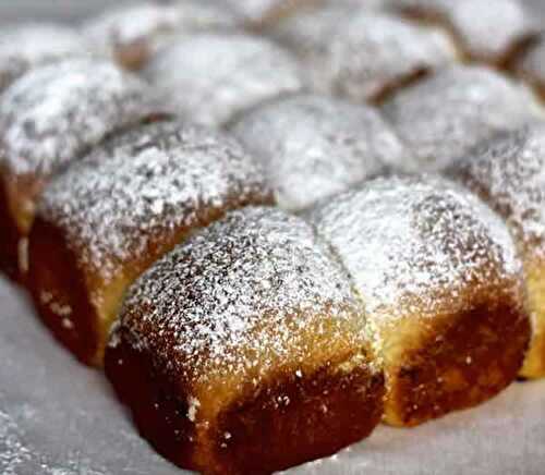 Buchty moelleuse au fromage blanc au thermomix - brioche du matin.