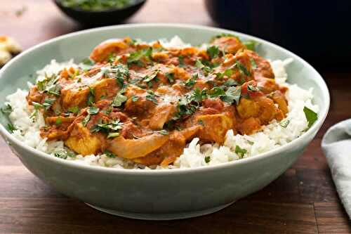 Butter chicken - recette poulet indien - recette de cuisine.