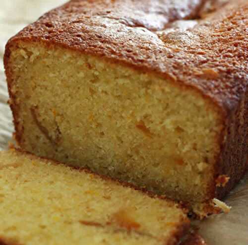 Cake à la confiture d'orange au thermomix - le gâteau moelleux.