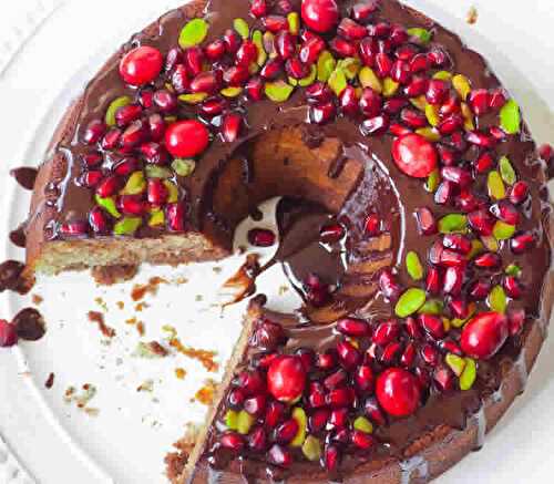 Cake au chocolat et fruits - tout simplement irrésistible