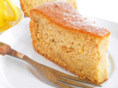 Cake au citron et yaourt au thermomix - le délicieux moelleux.