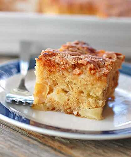 Cake aux pommes minceur - maigrir tout en se faisant plaisir.