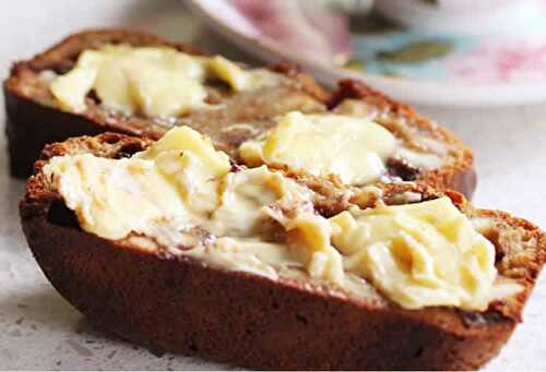 Cake bananes et chocolat au thermomix - le moelleux du goûter.