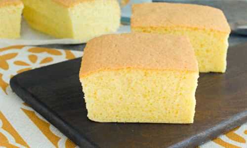 Cake castella Taïwanais - un délice moelleux pour votre dessert