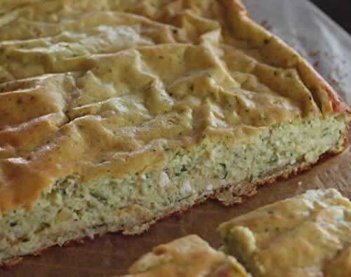 Cake courgette et feta avec thermomix - recette thermomix.