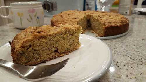 Cake courgettes et huile d'olive au thermomix - recette thermomix facile.