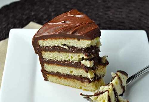 Cake glaçage chocolat au thermomix - gâteau moelleux pour votre dessert