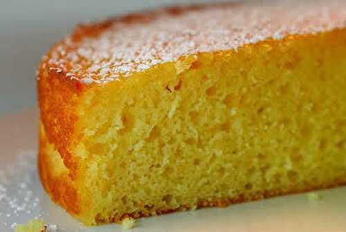 Cake leger citron - recette facile pour vous à la maison