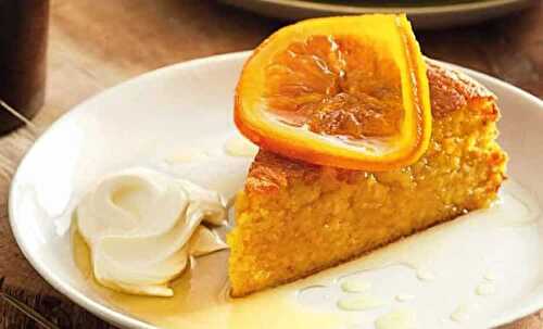 Cake moelleux à l'orange au thermomix - recette thermomix.