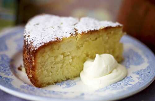 Cake moelleux au citron au thermomix - recette thermomix.