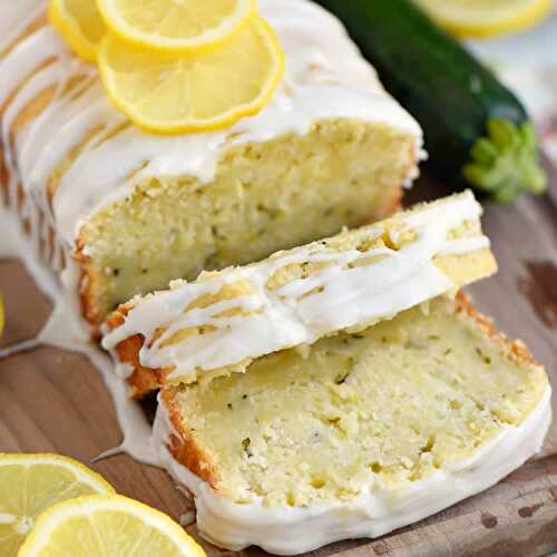 Cake moelleux aux courgette et citron - pour votre dessert