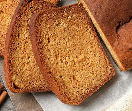 Cake moelleux aux épices - un délicieux gâteau pour le petit déjeuner.