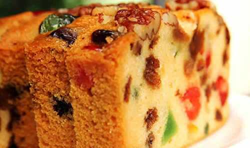 Cake moelleux aux fruits confits au thermomix - gâteau pour votre goûter.