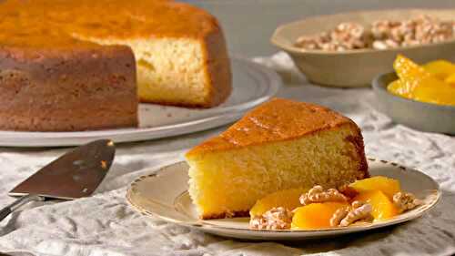 Cake nature moelleux au thermomix - le gâteau du goûter.