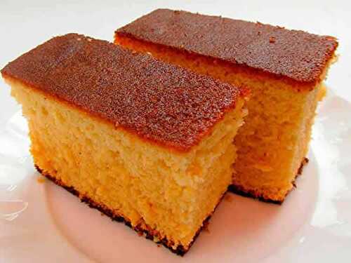 Cake ultra léger au thermomix - délicieux gâteau ultra moelleux.