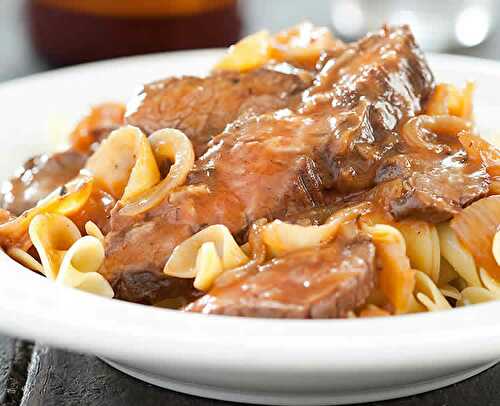 Carbonnade flamande au cookeo - un délicieux plat cookeo.