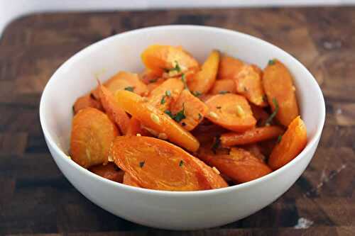 Carottes aux oignons et ail au cookeo - entrée de votre plat.