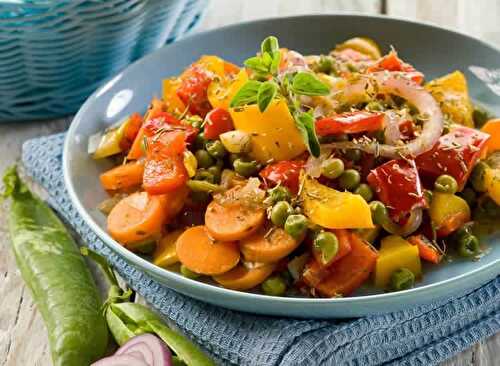 Casserole de légumes au cookeo - plat de légumes mijotés