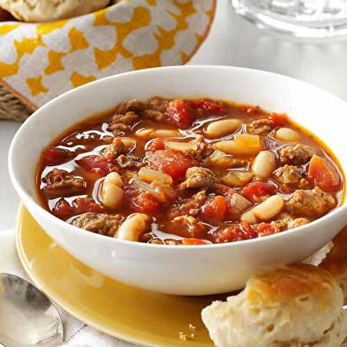 Cassoulet boeuf cookeo - un plat pour votre repas de midi.