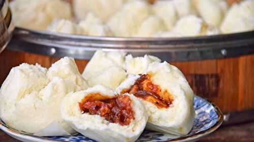 Char Siu Bao au thermomix - une délicieuse brioche au porc.