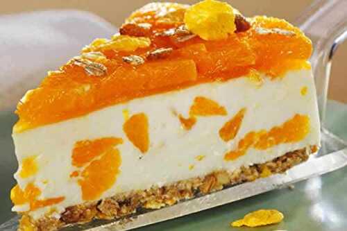 Cheesecake à la mandarine au thermomix - le dessert thermomix.