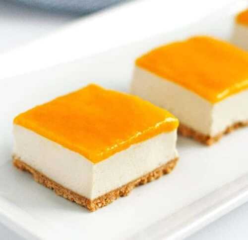 Cheesecake à la mangue et spéculoos au thermomix