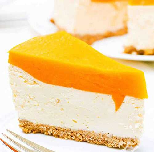 Cheesecake à la papaye - vraiment impossible d'y résister
