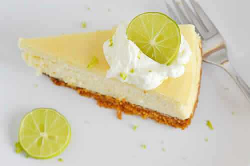 Cheesecake citron vert thermomix - recette facile et rapide.