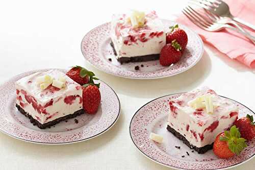 Cheesecake fraises aux Oreo au thermomix - votre dessert