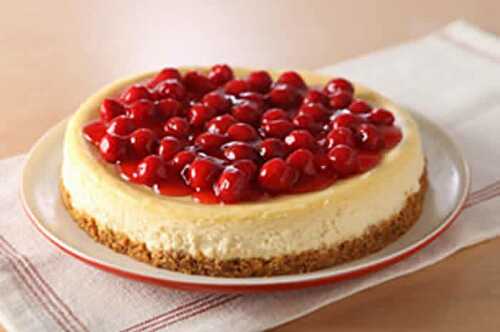 Cheesecake leger - un délicieux gâteau pour votre dessert.