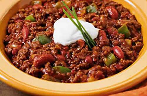 Chili con carne cookeo - recette facile pour votre plat principal