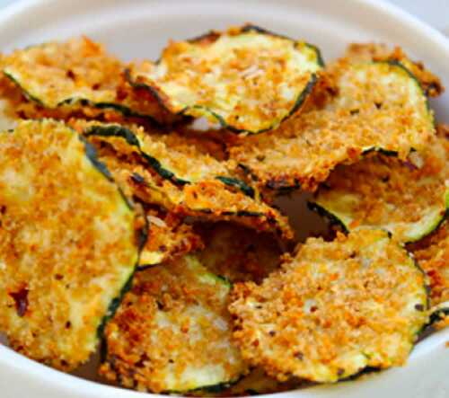 Chips de courgettes au four - idéal pour un apéro de soirée