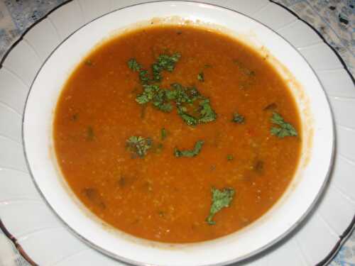 Chorba tunisienne - recette facile pour une délicieuse soupe.