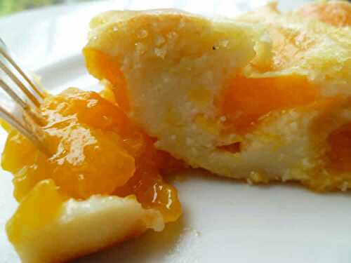 Clafoutis abricots au thermomix - votre dessert facile à préparer.