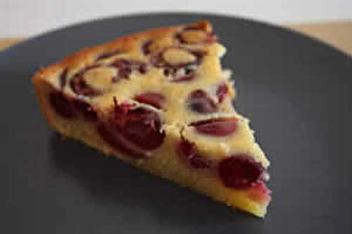 Clafoutis aux cerises avec thermomix - recette facile