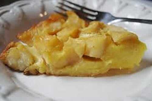 Clafoutis pomme thermomix - une tarte pour votre dessert.