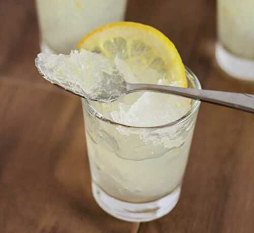 Cocktail citron vodka avec thermomix - recette thermomix.