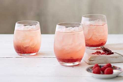 Cocktail de framboise au thermomix - pour des moments inoubliables.