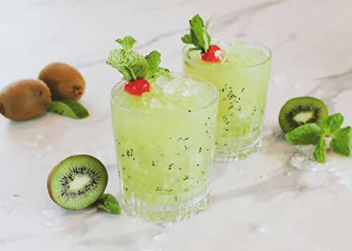 Cocktail kiwi au thermomix - un délice pour vos réceptions d'amis