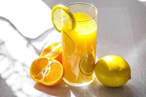 Cocktail orange citron au thermomix - jus thermomix.