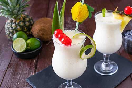 Cocktail Pina Colada avec thermomix - recette thermomix.