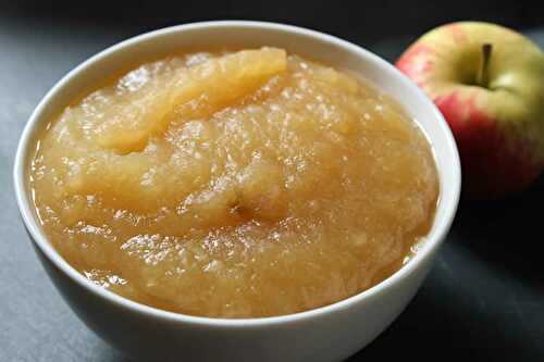 Compote de pommes à la vanille au cookeo - pour vos crêpes ou pain.