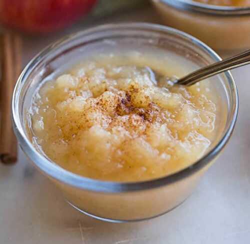 Compte de pommes et miel au thermomix - pou vos pains ou crêpes