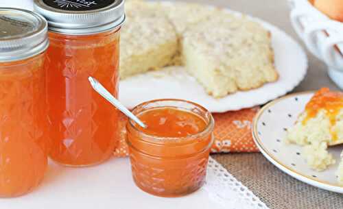 Confiture abricot amande avec thermomix - recette thermomix.