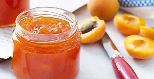 Confiture d'abricots facile au thermomix - pour votre petit déjeuner.