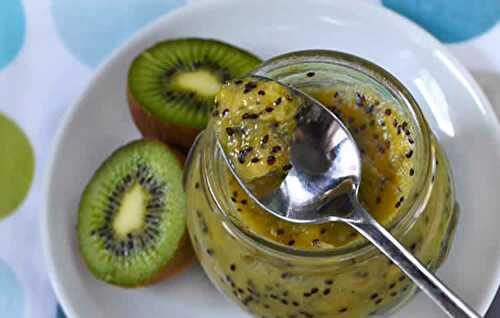 Confiture de kiwi à la vanille au cookeo - recette facile avec le cookeo.