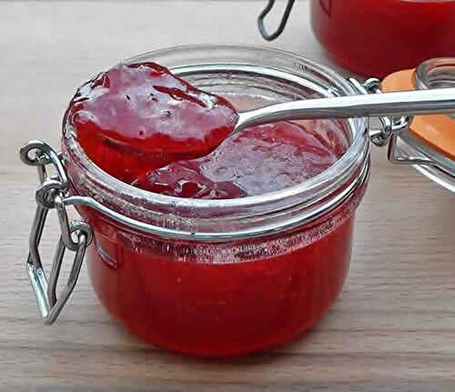 Confiture fraises framboises thermomix - recette maison facile